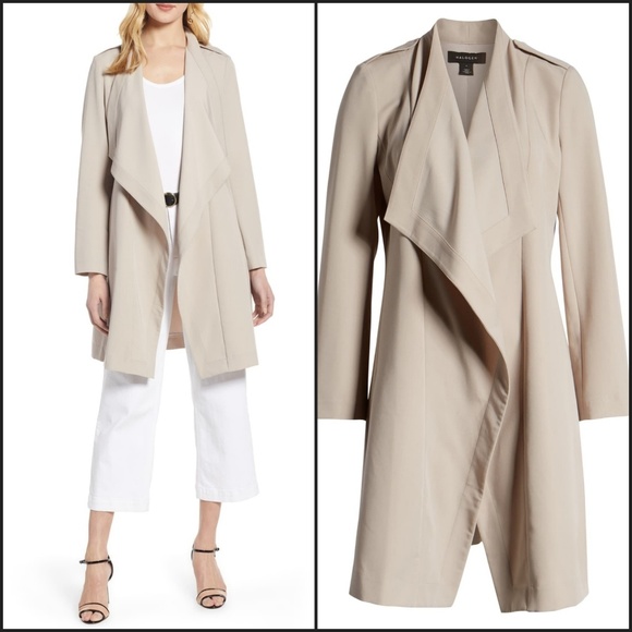 Halogen Jackets & Blazers - Halogen Drape Front Lightweight Jacket